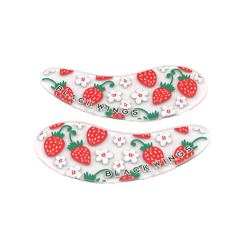 Blackwings 6 pairs of silicone eye patches are suitable for dark circles and puffy, reusable female cooling gel eye mask.