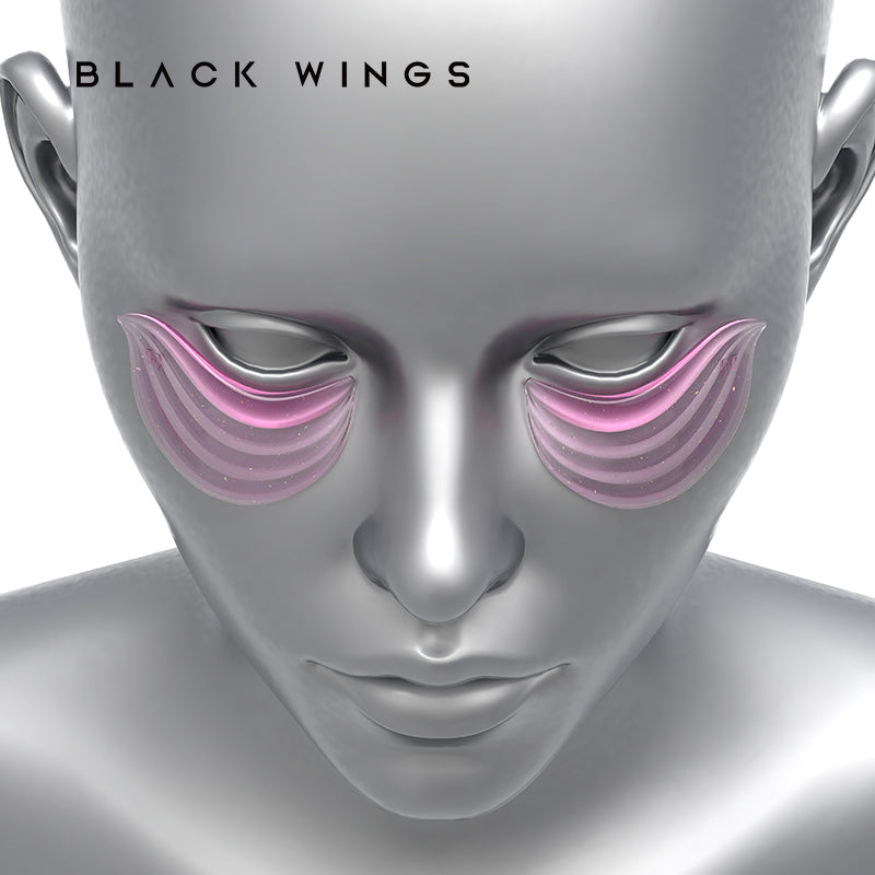 Eyepatch Silicone Lower Lash Eye Patch 3 pairs Pink