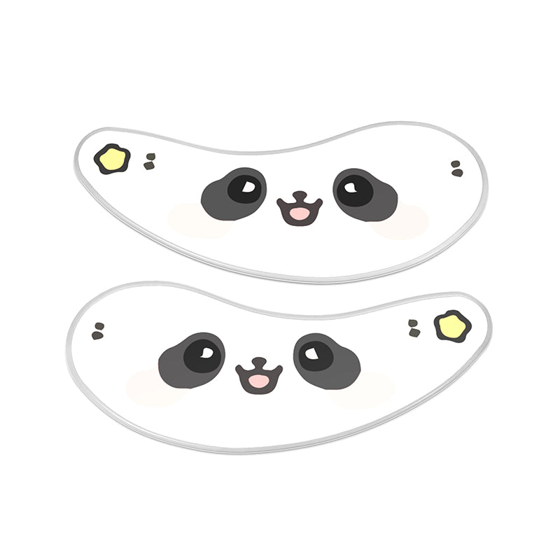 Blackwings 6 pairs of silicone eye patches are suitable for dark circles and puffy, reusable female cooling gel eye mask.