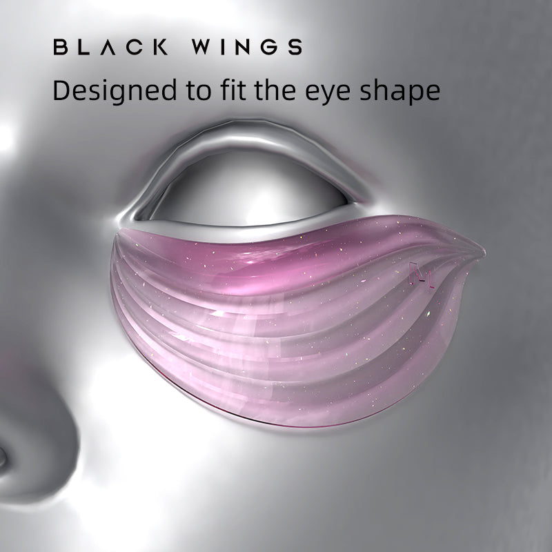 Eyepatch Silicone Lower Lash Eye Patch 3 pairs Pink