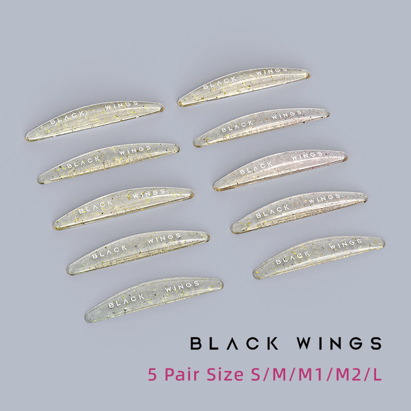 Lash Lift Pads Self-adhesive Eyelash Perm Shield 5 Pairs