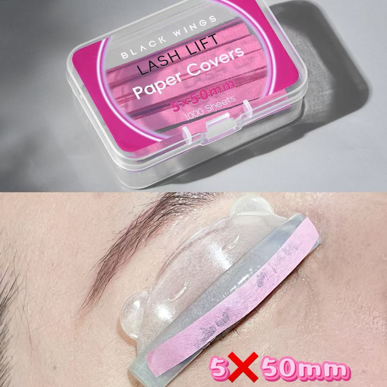 Eyelash Lift Sheet White Paper 1000 Pieces