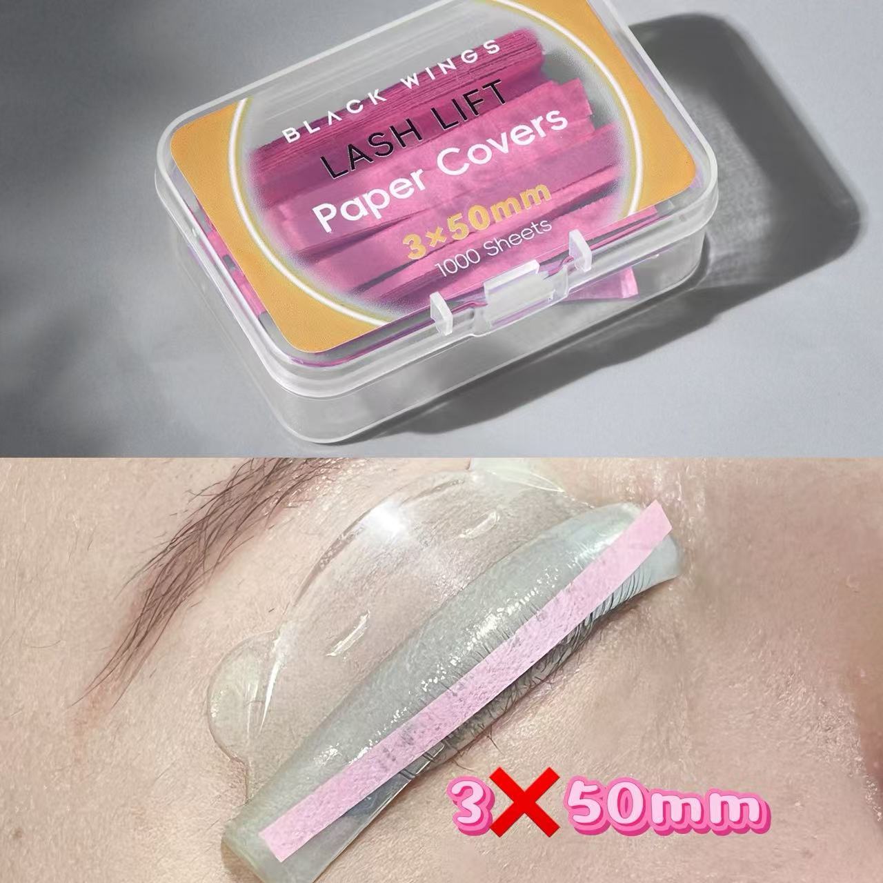 Eyelash Lift Sheet White Paper 1000 Pieces