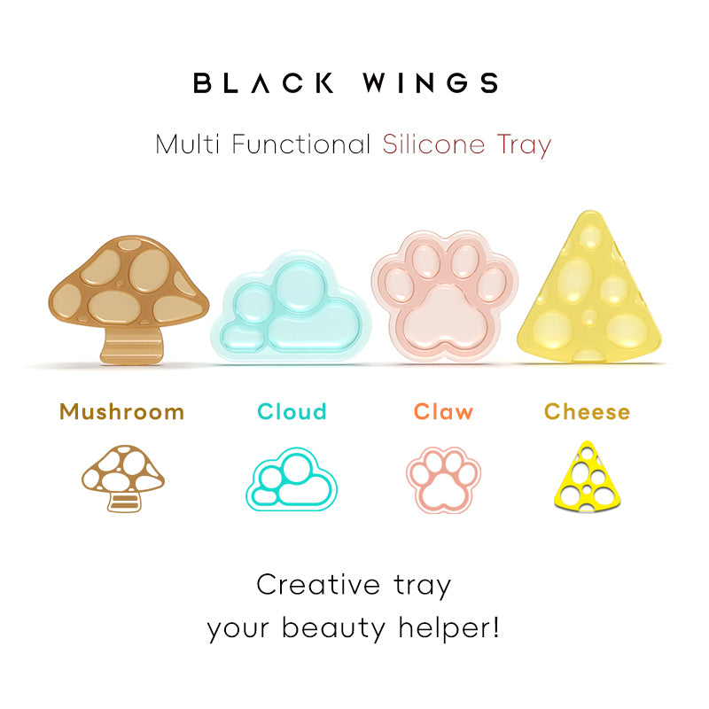 Silicone color palette