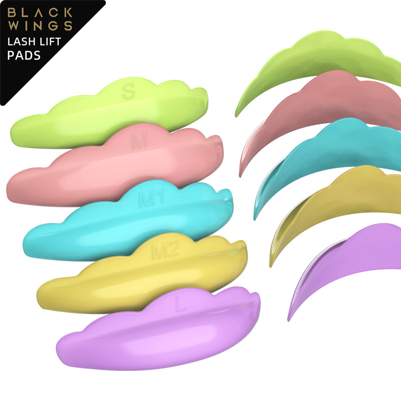 Blackwings Colourful Classic Lash Lift Pads Rods Shield