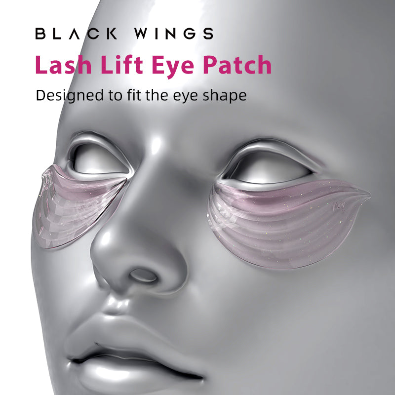 Eyepatch Silicone Lower Lash Eye Patch 3 pairs Pink