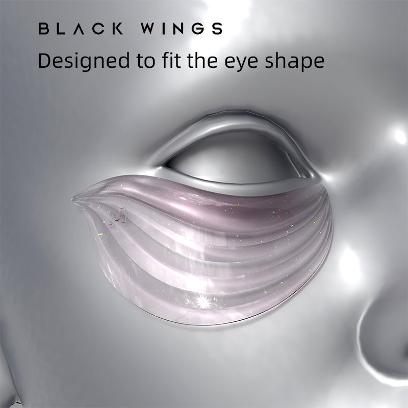 Eyepatch Silicone Lower Lash Eye Patch 3 pairs Pink