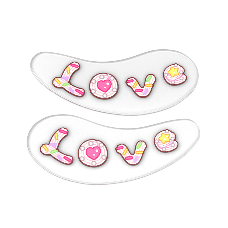 Blackwings 6 pairs of silicone eye patches are suitable for dark circles and puffy, reusable female cooling gel eye mask.