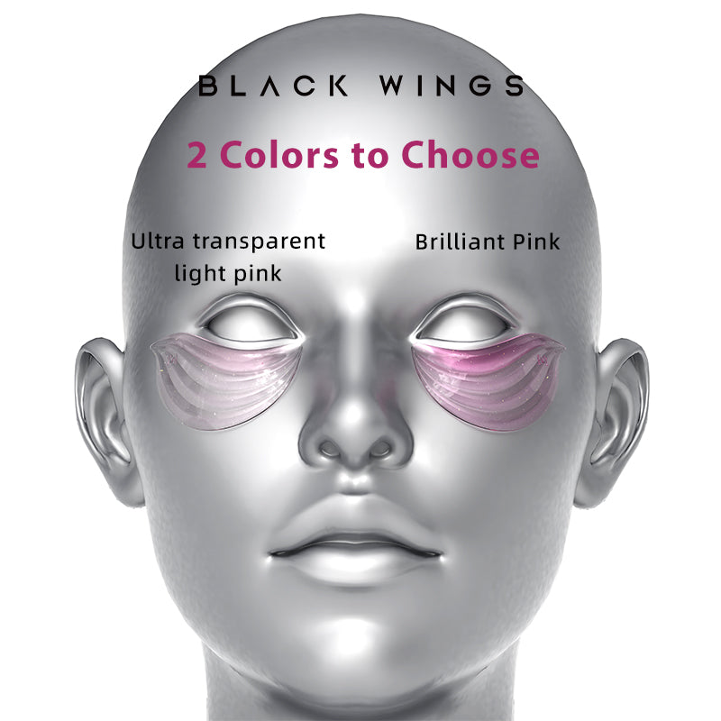 Eyepatch Silicone Lower Lash Eye Patch 3 pairs Pink