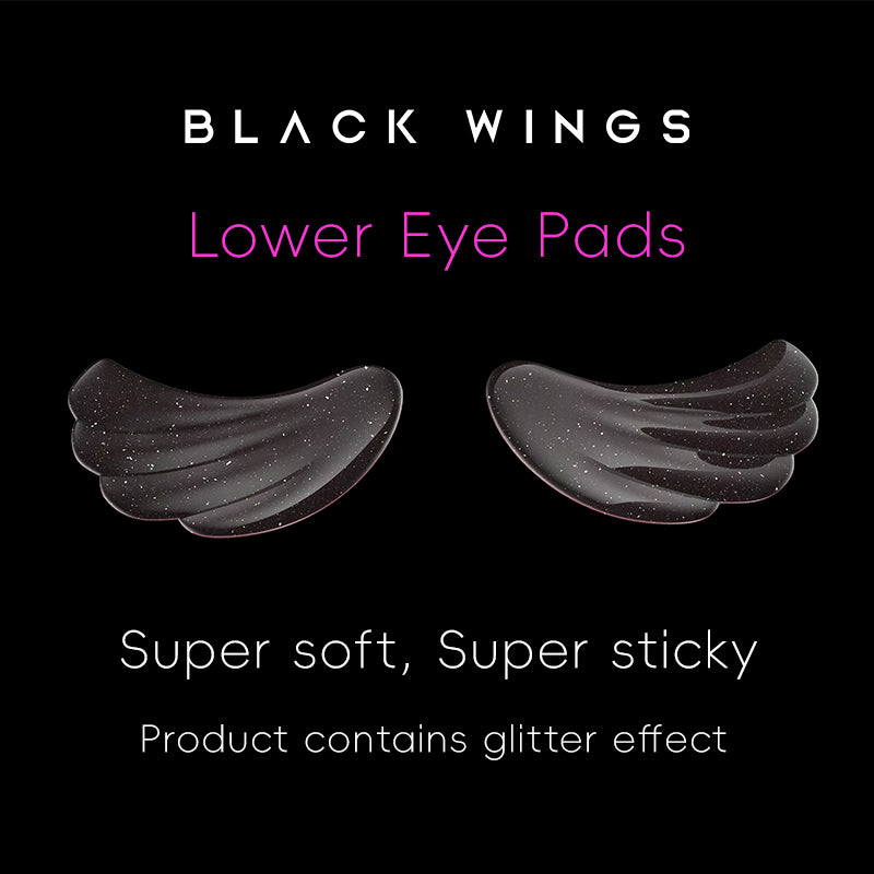 1 Pair Reusable Silicone Eyelash Pad Lash Extension Patches U-Shaped Design Eyelashes Lift Gel Eye Pads Beauty Makeup Tools