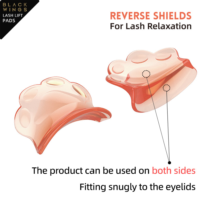 Reverse Shields Eyelash Perming Curler Lift Pads