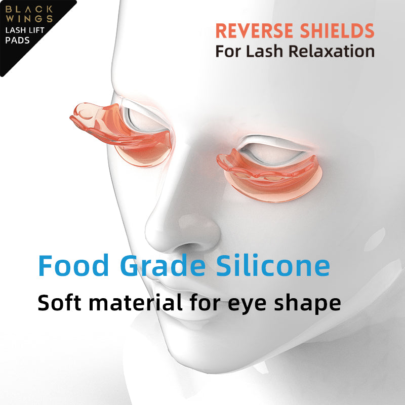 Reverse Shields Eyelash Perming Curler Lift Pads