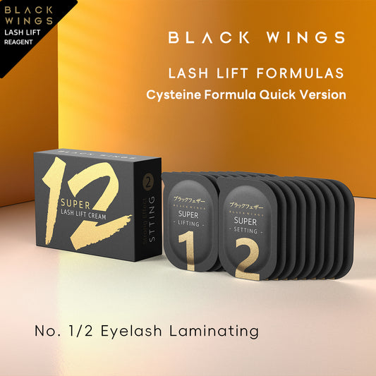 BLACKWINGS 6 Minutes Lash Lift Reagents Mercaptoacetic