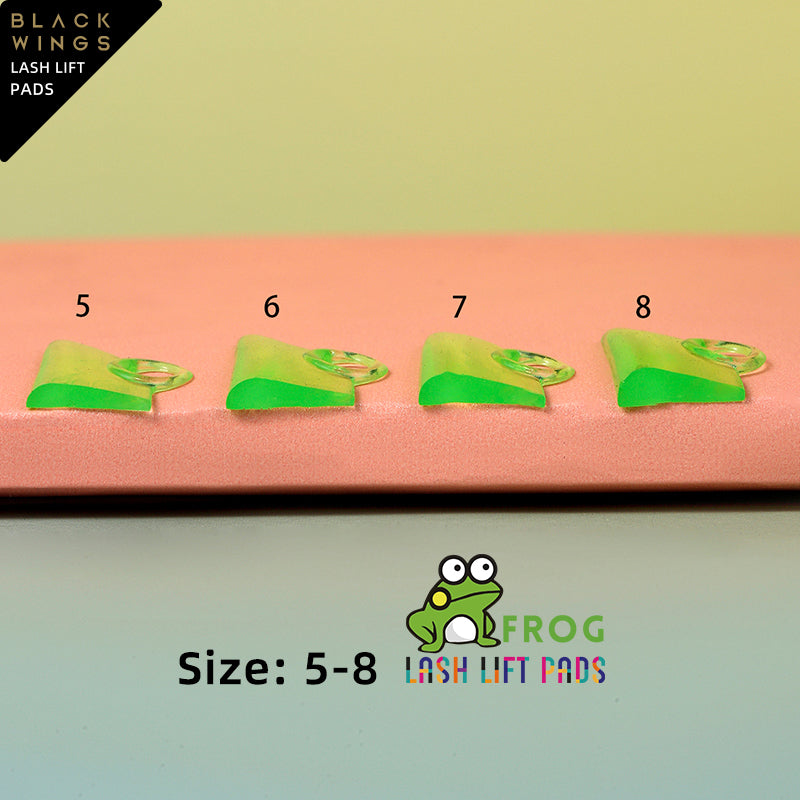 Cute Frog Lash Lift Pads Rods Shield