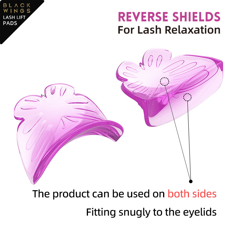 Reverse Shields Eyelash Perming Curler Lift Pads