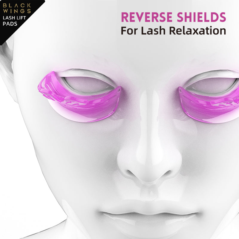 Reverse Shields Eyelash Perming Curler Lift Pads