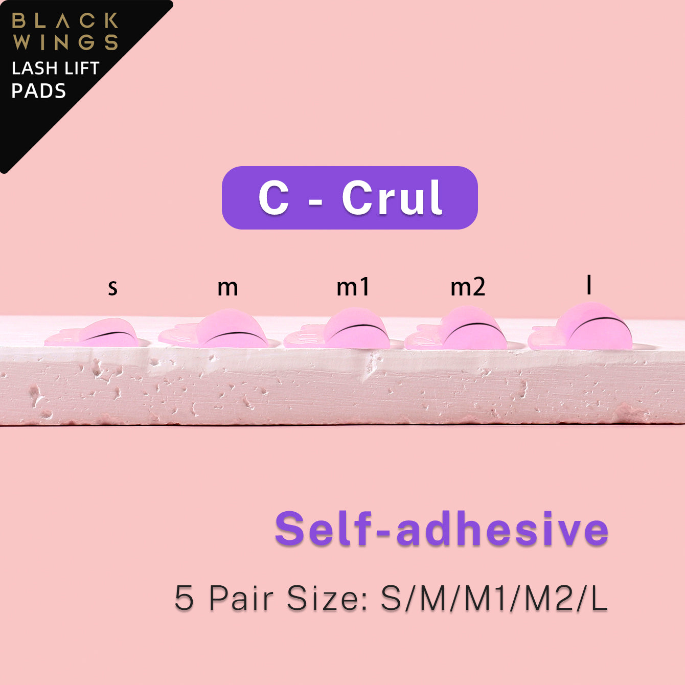 Super Transparent Shiny Lash Lift Pads Rods Shield