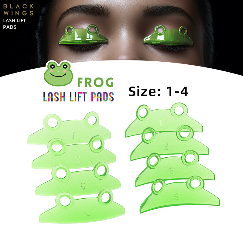 Cute Frog Lash Lift Pads Rods Shield