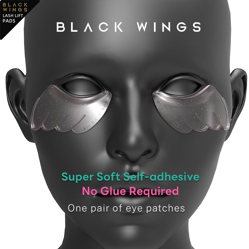 1 Pair Reusable Silicone Eyelash Pad Lash Extension Patches U-Shaped Design Eyelashes Lift Gel Eye Pads Beauty Makeup Tools