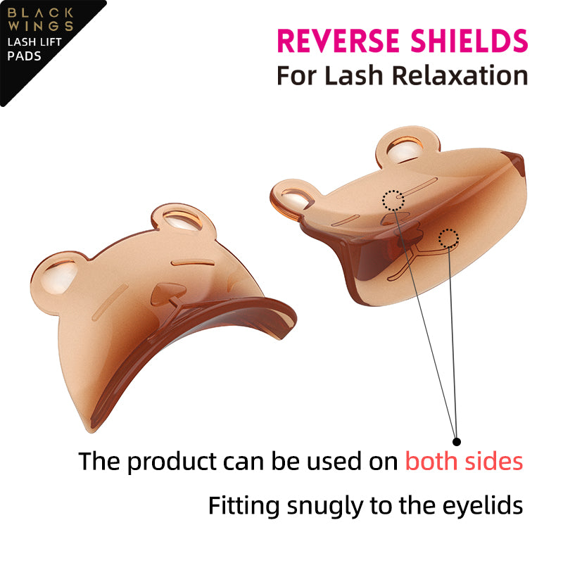 Reverse Shields Eyelash Perming Curler Lift Pads