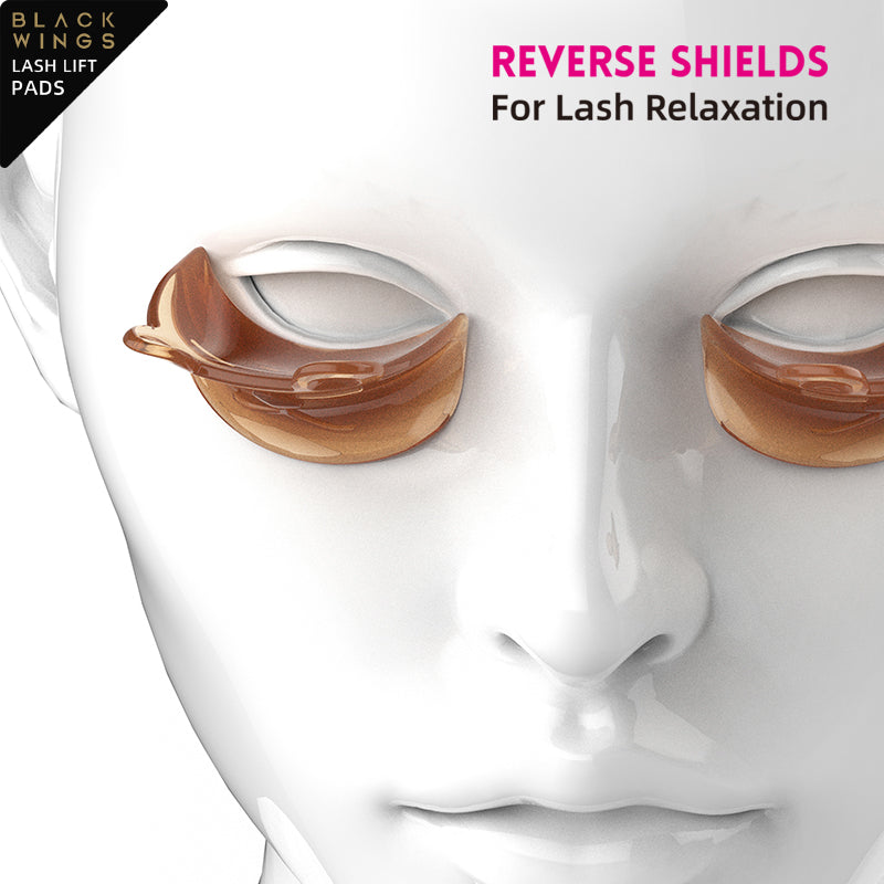 Reverse Shields Lift Pads für Wimperndauerwellen- und Lockenwickler