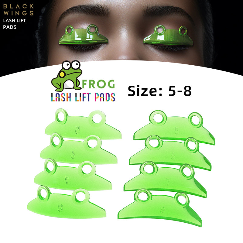 Cute Frog Lash Lift Pads Rods Shield