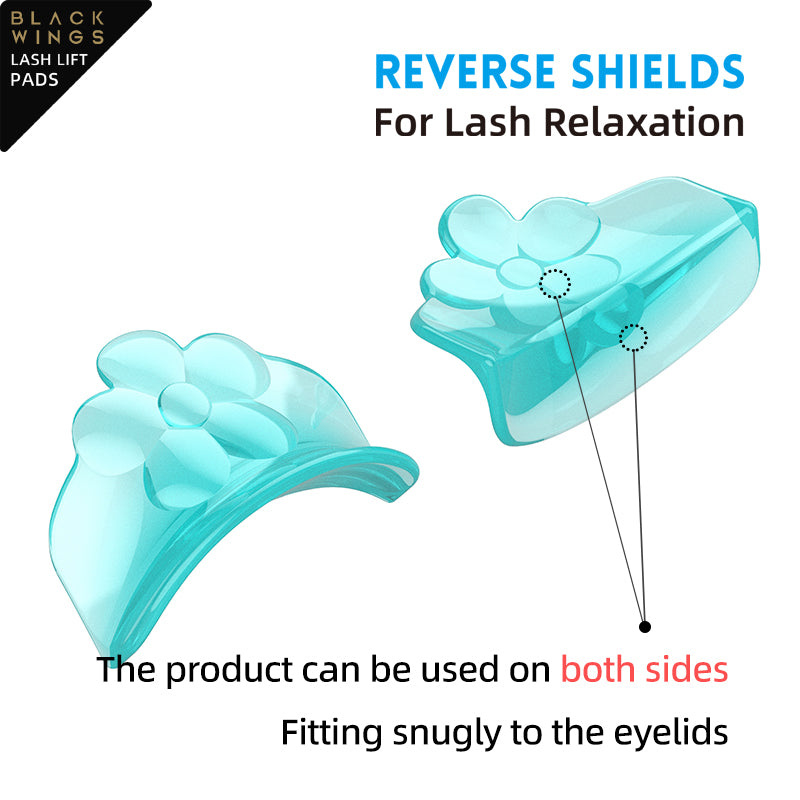 Reverse Shields Eyelash Perming Curler Lift Pads