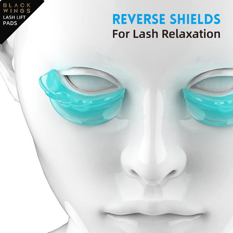 Reverse Shields Eyelash Perming Curler Lift Pads