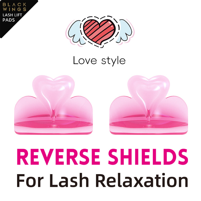 Reverse Shields Eyelash Perming Curler Lift Pads