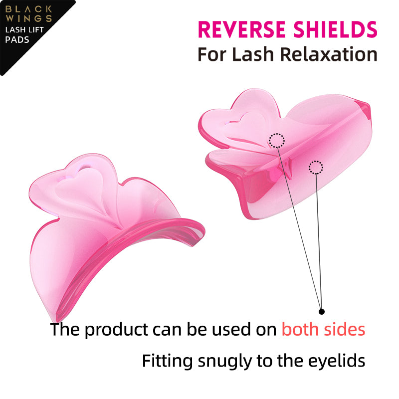 Reverse Shields Eyelash Perming Curler Lift Pads