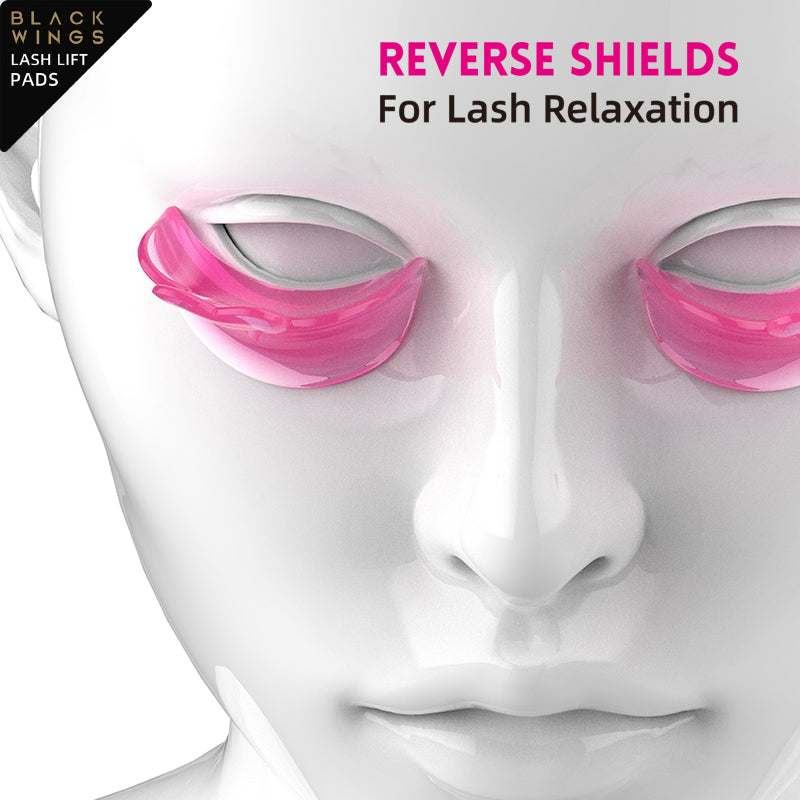 Reverse Shields Eyelash Perming Curler Lift Pads