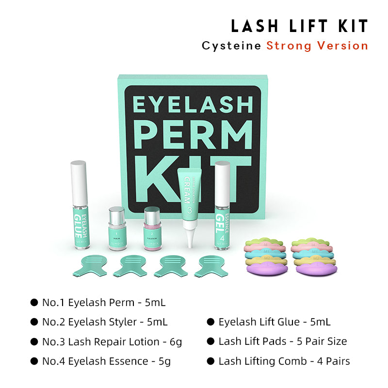 Lash Lift Kit Wimperndauerwelle Kit Cysteine ​​6 Min 