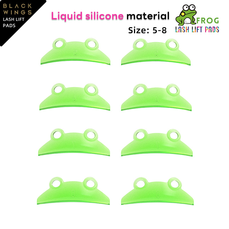 Cute Frog Lash Lift Pads Rods Shield