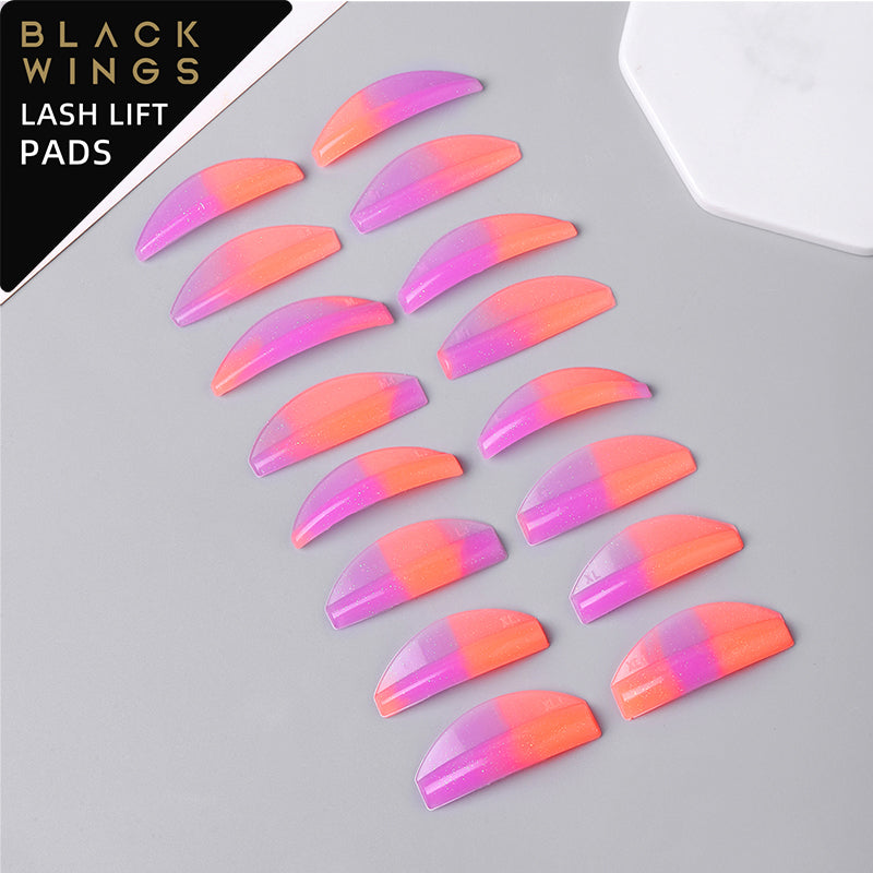 8 Pairs Lash Lift Perm Pads Rods Shield