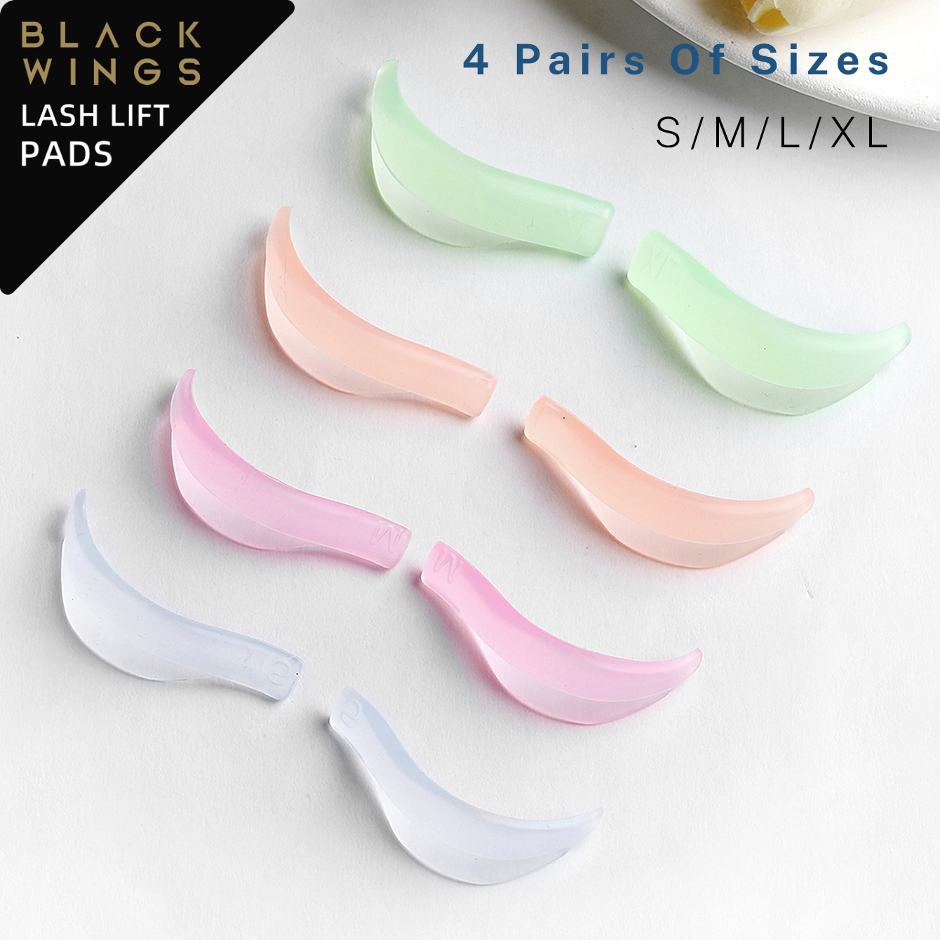 Jelly Lash Lift Pads Eyelash Perm Rods Shield L Shape