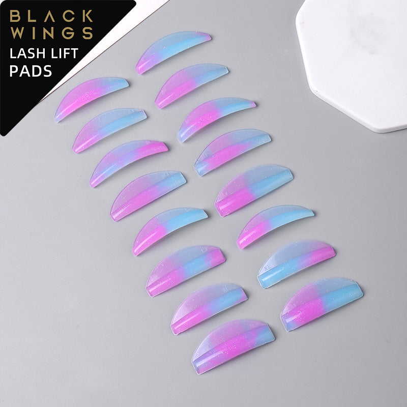 8 Pairs Lash Lift Perm Pads Rods Shield