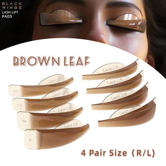 Large Leaf Eyelash Perm Pads Lash Lift Rods Shield