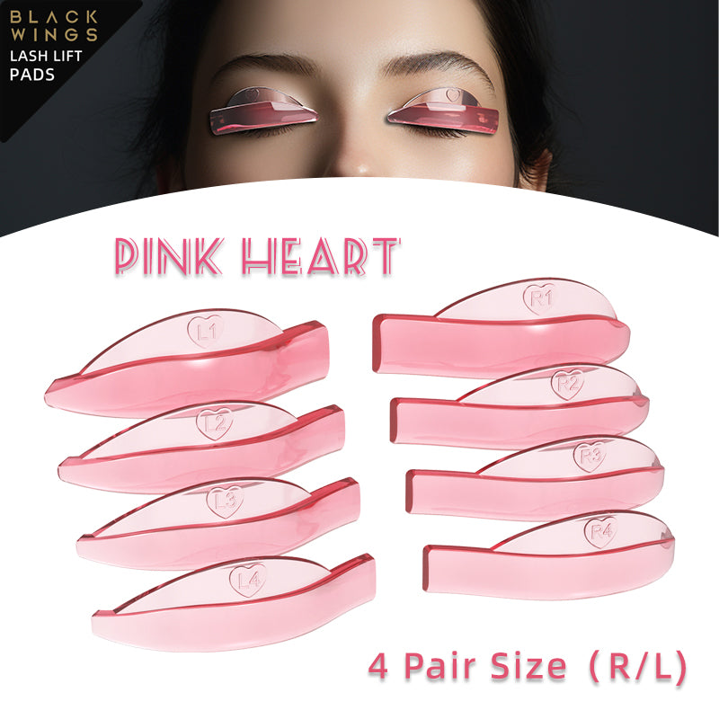 Gradient Colour Eyelash Lash Lift Pads Perm Rods Shield