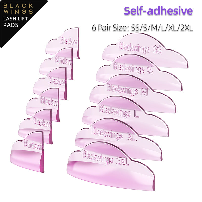 Self adhesive Lash Lift Pads Eyelash  Rods Shield