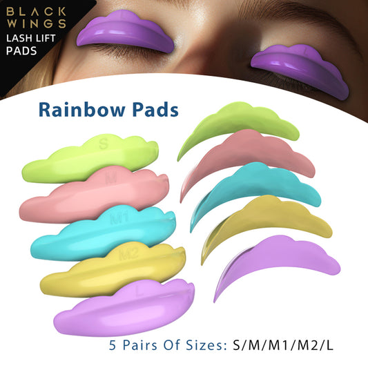 Blackwings Colourful Classic Lash Lift Pads Rods Shield