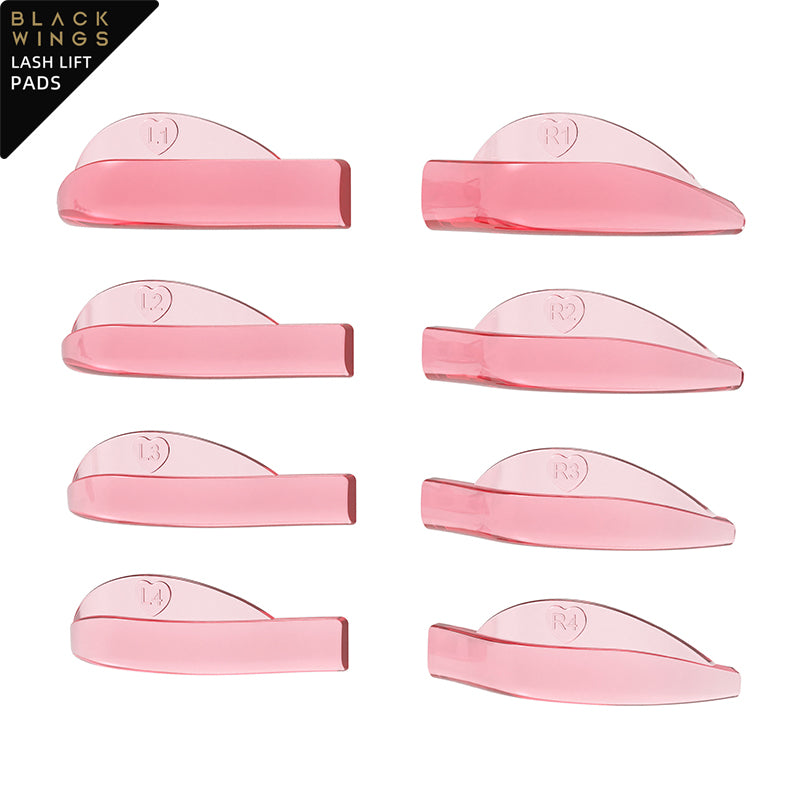 Gradient Colour Eyelash Lash Lift Pads Perm Rods Shield