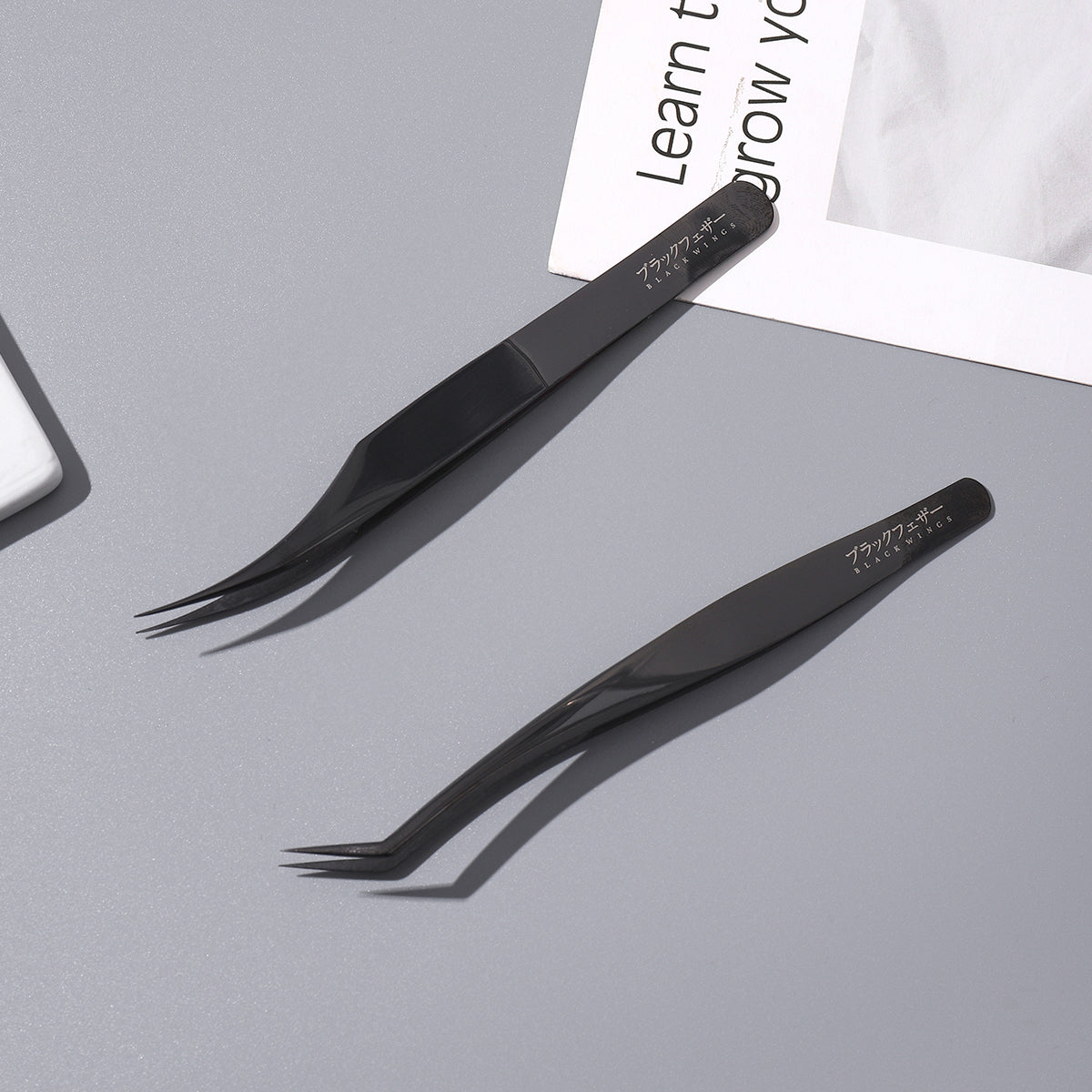 Lash Tweezers Eyelash Tool Slim Tweezer Curved Tweezer