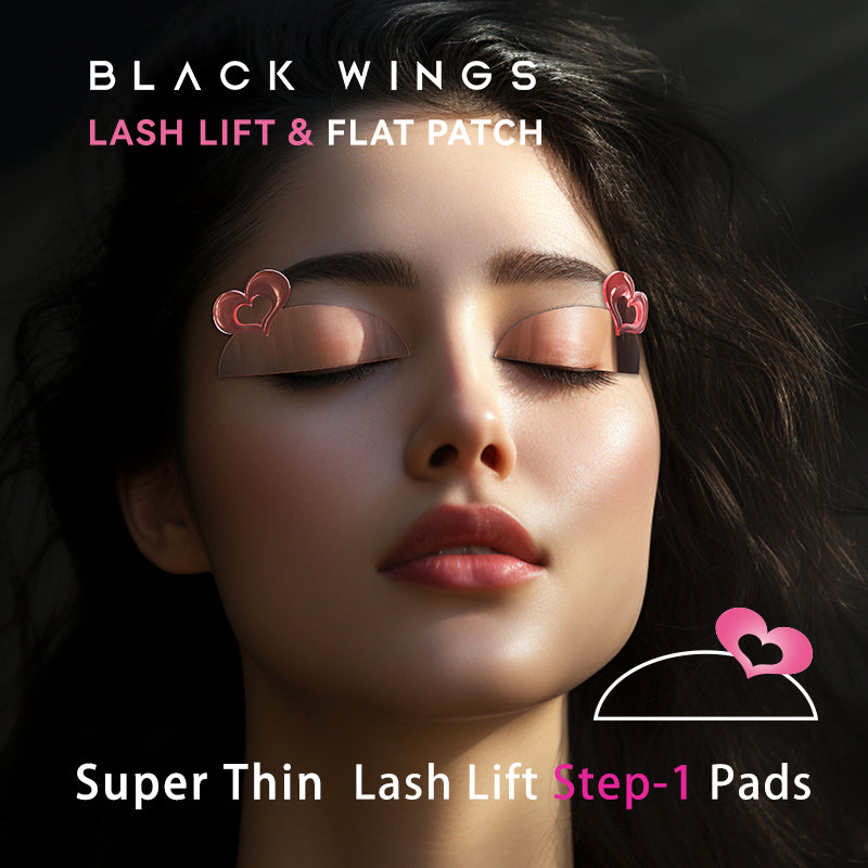 BLACKWINGS KoreanSilicone Pre-Softening Shields1PC Lash Lift Softening Pads for Keratin Treatment