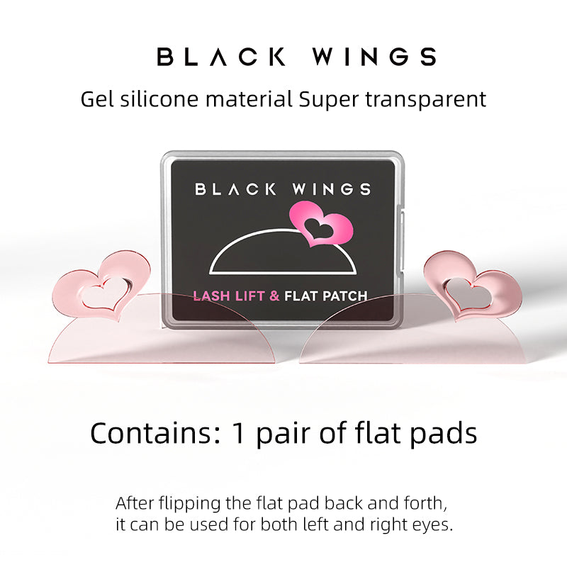 BLACKWINGS KoreanSilicone Pre-Softening Shields1PC Lash Lift Softening Pads for Keratin Treatment