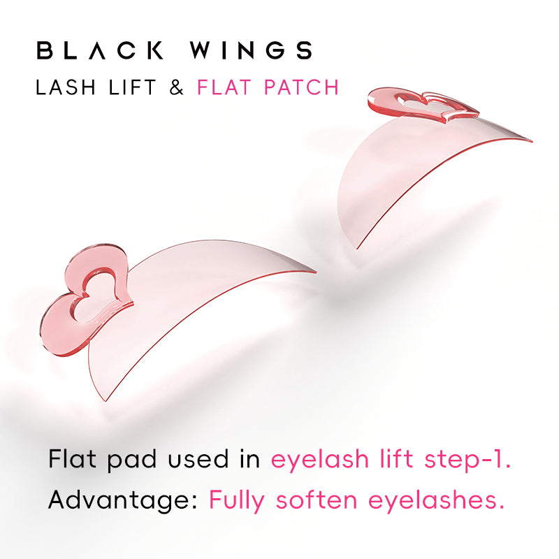 BLACKWINGS KoreanSilicone Pre-Softening Shields1PC Lash Lift Softening Pads for Keratin Treatment