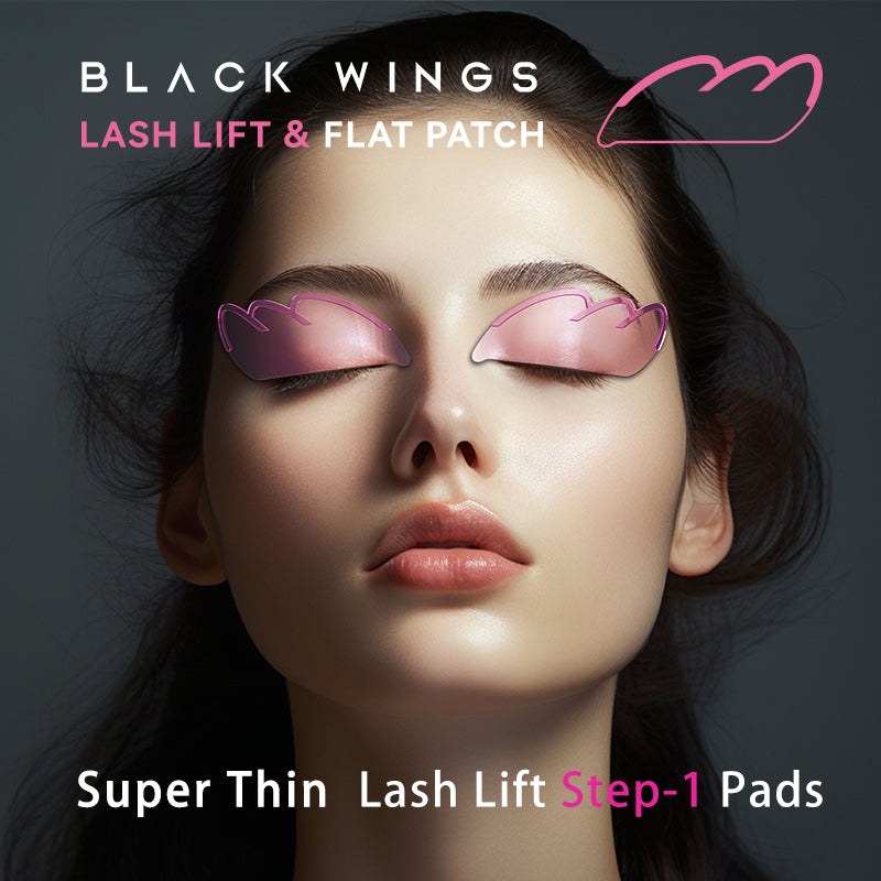 BLACKWINGS KoreanSilicone Pre-Softening Shields1PC Lash Lift Softening Pads for Keratin Treatment