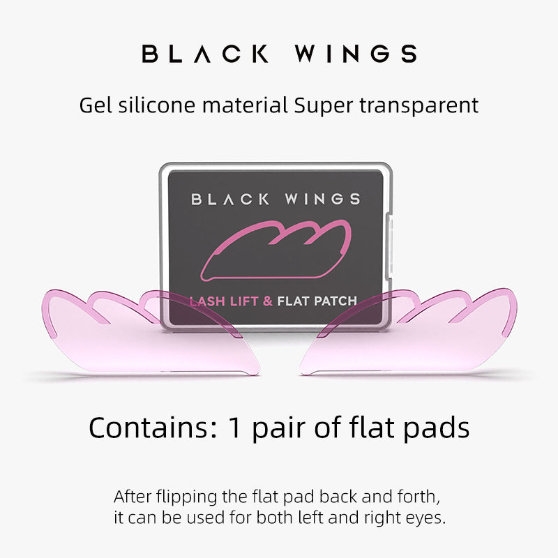 BLACKWINGS KoreanSilicone Pre-Softening Shields1PC Lash Lift Softening Pads for Keratin Treatment