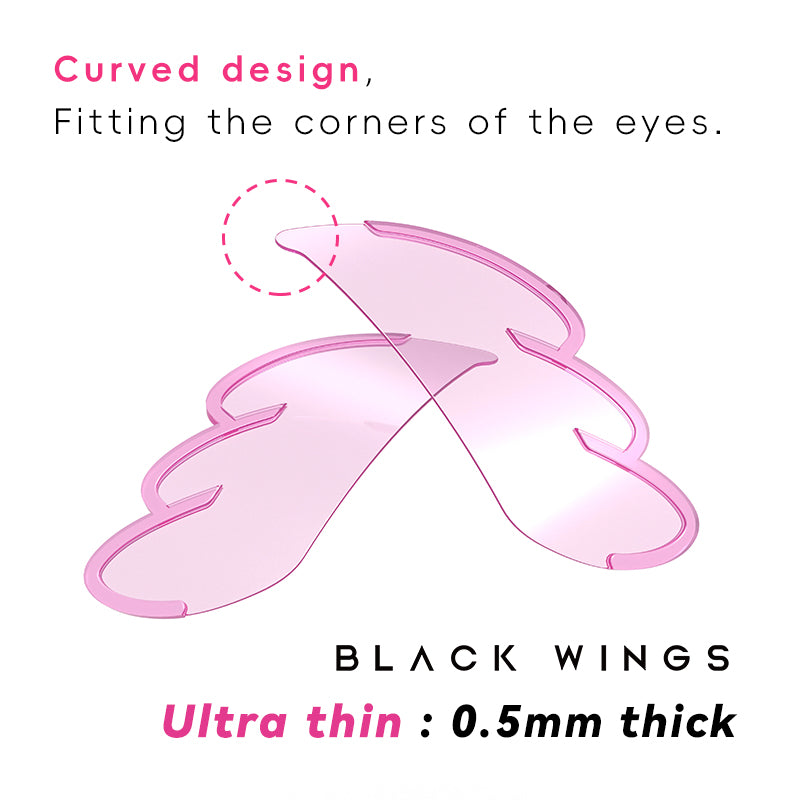 BLACKWINGS KoreanSilicone Pre-Softening Shields1PC Lash Lift Softening Pads for Keratin Treatment