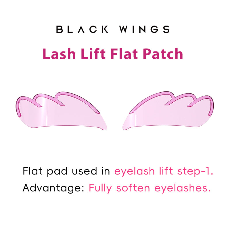 BLACKWINGS KoreanSilicone Pre-Softening Shields1PC Lash Lift Softening Pads for Keratin Treatment