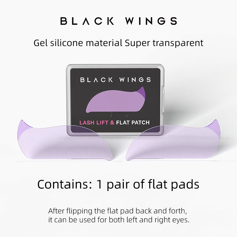 BLACKWINGS KoreanSilicone Pre-Softening Shields1PC Lash Lift Softening Pads for Keratin Treatment